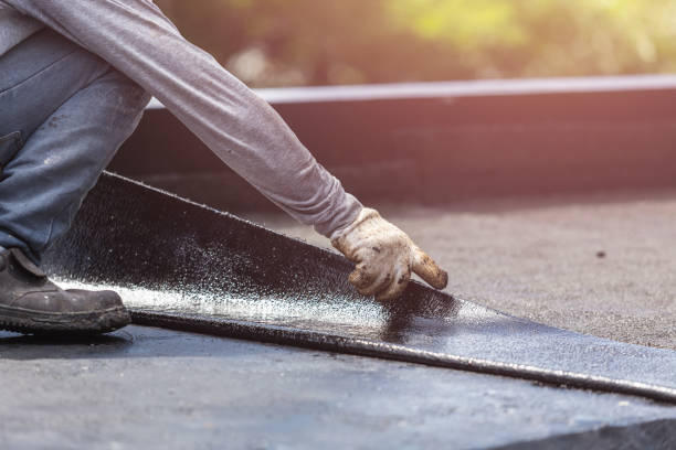 Professional Crawl Space Encapsulation technician working in West Liberty, OH